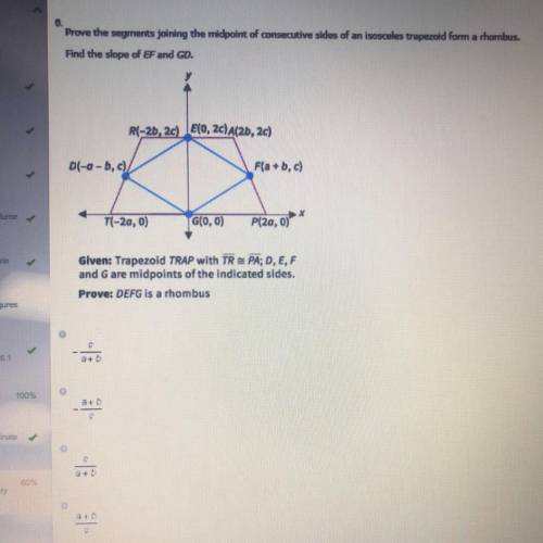 Please help I’m failing math  Prove that the segments joining the midpoint of consecutive sides of a