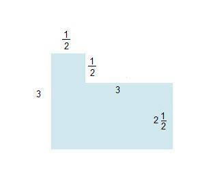 Which statements are true about the area of the figure? Check all that apply. A figure can be broken