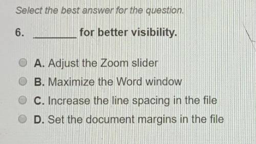 When it comes to Microsoft word _____ is better for visibility