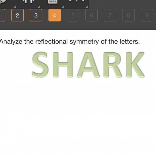 Analyze the reflectional symmetry of the letters. Which two letters have reflectional symmetry? S an