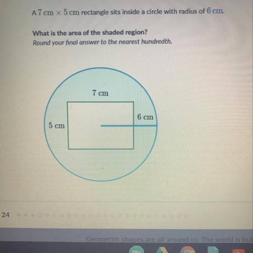 What is the area of the shaded region plzz help