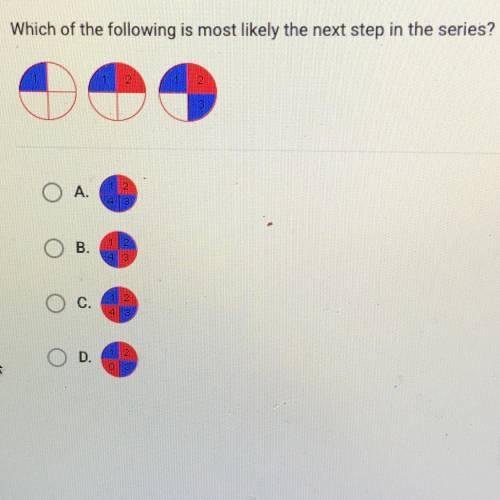Which of the following is most likely the next step in the series?
