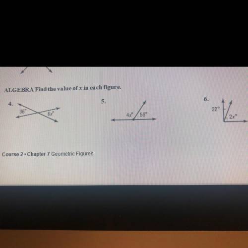 PLS I NEED HELP FIND THE VALUE OF X