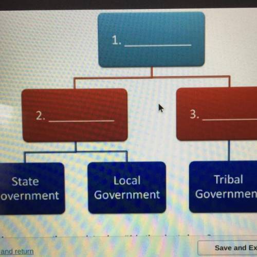 Which phrase correctly completes box #1 in the chart above? A. State Constitution B. US Congress C.