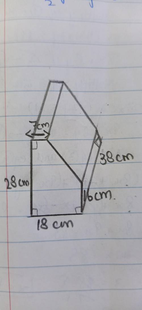 Please help.... Find the base area and volume of the prism..