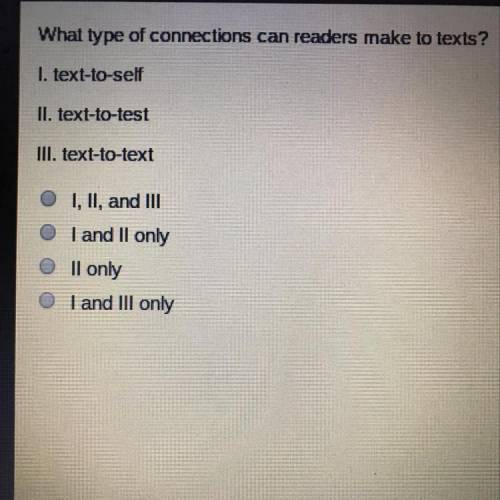 What type of connections can readers make to texts?