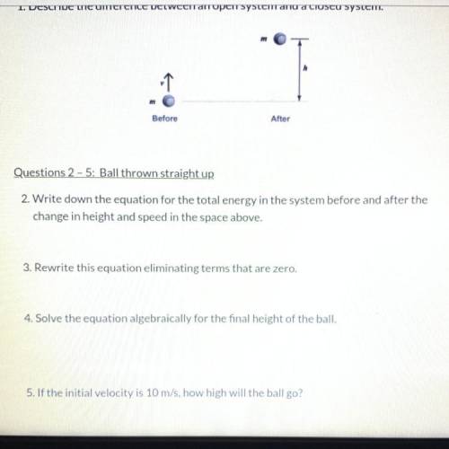 PHYSICS I need help with number two