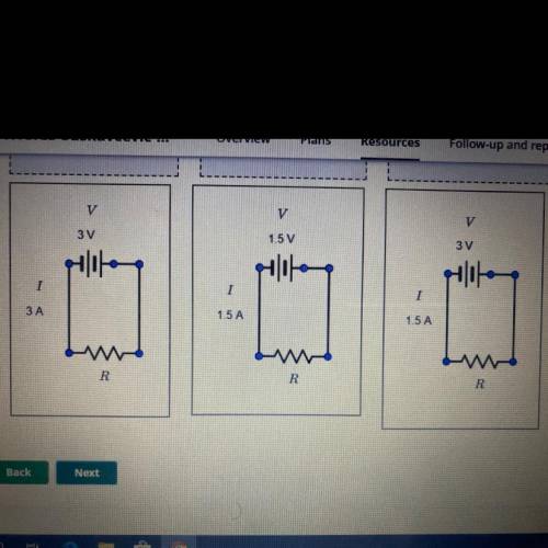 Find the power going through each circuit: Then, arrange the circuits from LOWEST power to HIGHEST p