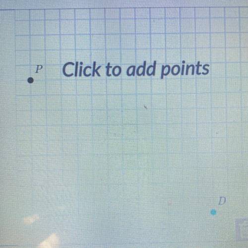 Plot the image of point D under a dilation about point P with a scale factor of