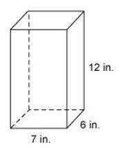 What is the surface area of the rectangular prism? Formula for surface area of a rectangular prism i
