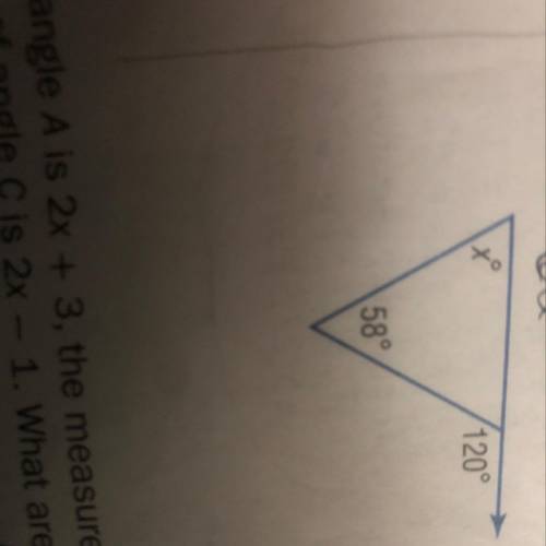 What’s the value of x in this problem?