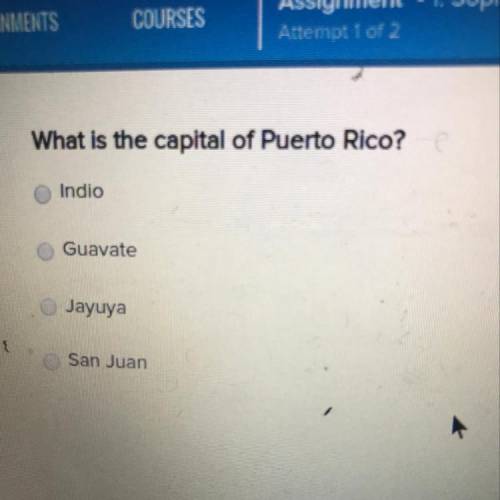 What is the capital of puerto rico