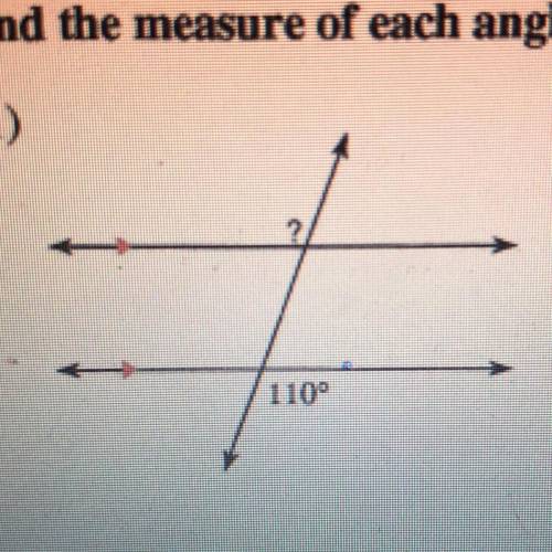 What is the measurement of each angle ??