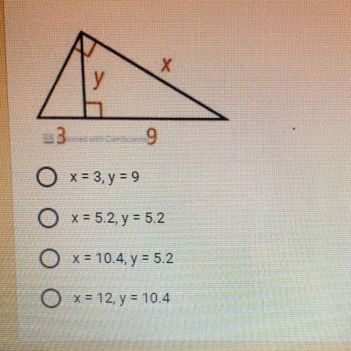 Solve for X and Y. I trust in you guys