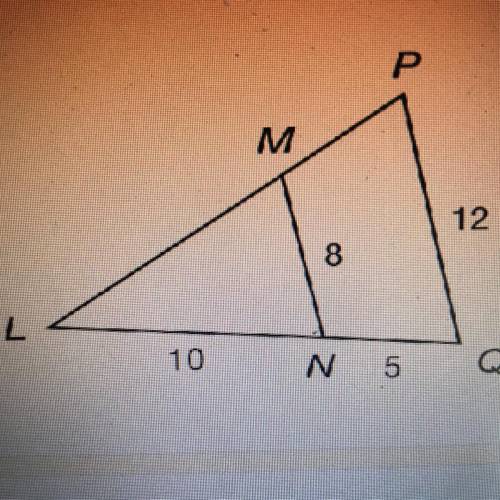 Are the two triangles similar?