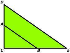 BRAINLIEST QUESTION  In the diagram below, AB and DE are parallel. Which of the following statements