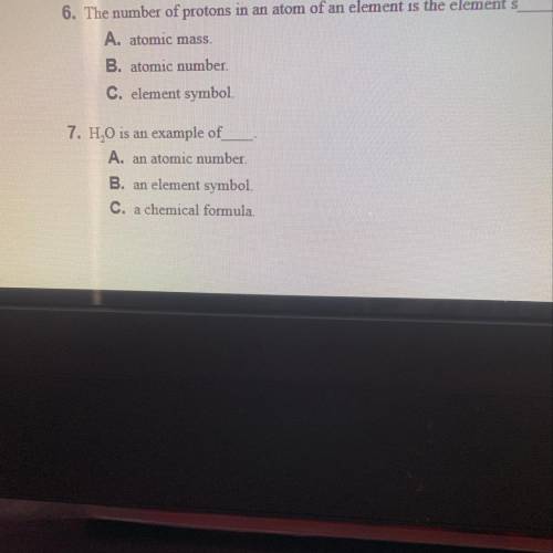 I need help with both questions