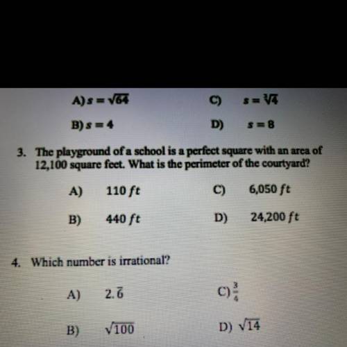 Help with question three please :)