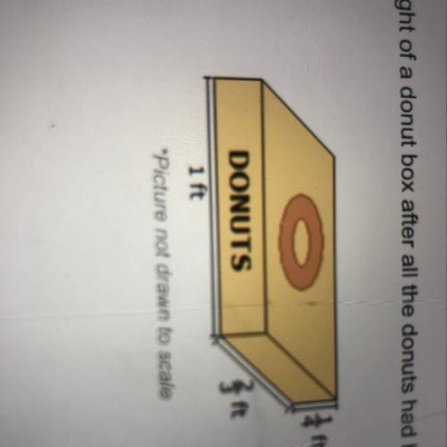 What is the volume of the box’s