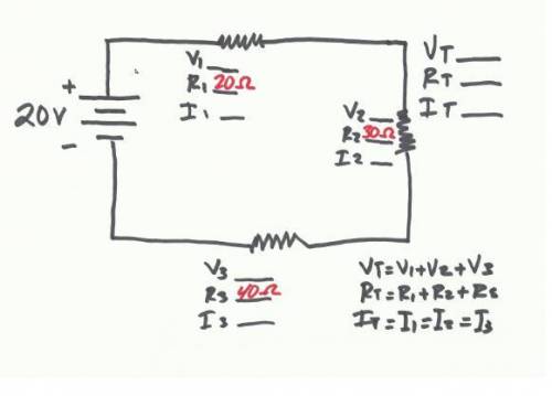 What is the total voltage? A. 6 volts B. 2 volts C. 4 volts D. 20 volts