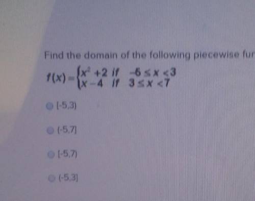 Find the domain of the following function.