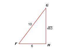 PLEASE HELP!  FGH is a right triangle.