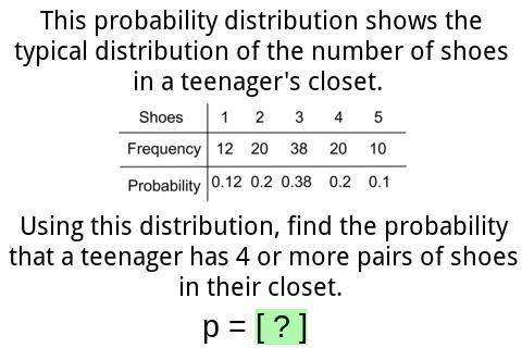 Please help me with this probability question.