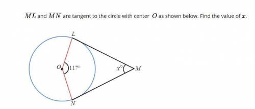 Find the value of x in the attached diagram