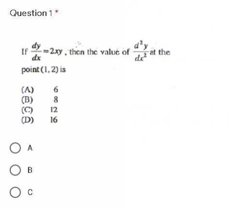 What is the answer for this differentiation question 1?