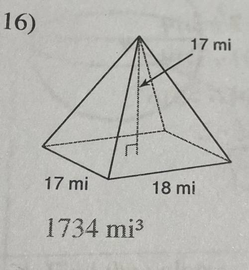 Find the volume of the figure and round to the nearest tenth