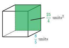 What is the volume of the following rectangular prism? Volume=______units^3[