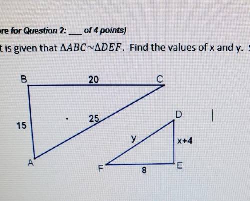 How do I solve for x and y?