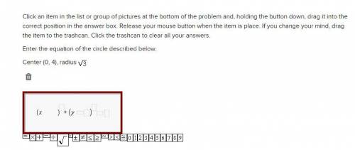 PLEASE HELP Click an item in the list or group of pictures at the bottom of the problem and, holding