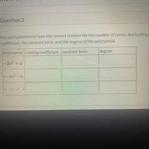I need help ASAP  -2x^2+x 9-25x^2+8x X^5+x^3-x^2-1