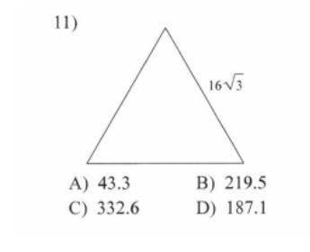 Find the area of the the regular polygon.