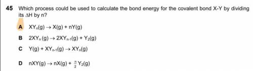 Can anyone answer this A levels chemistry question? The answer A, I just need the explanation.