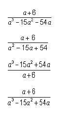 The excluded values of a rational expression are 0, 6, and 9. Which of the following could be this e