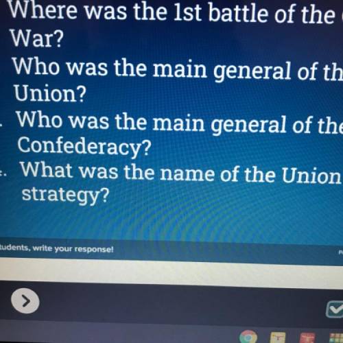What was the name of the Union strategy?