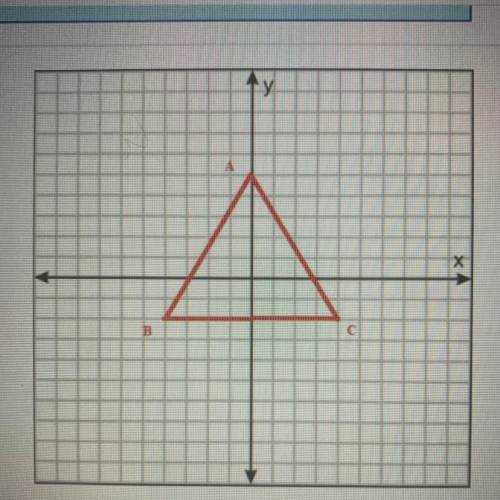 Suppose that triangle ABC is dilated to A'B'C' by a scale factor of with a center of dilation at the