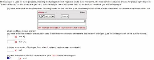 Hydrogen gas is used for many purposes, including the hydrogenation of vegetable oils to make margar