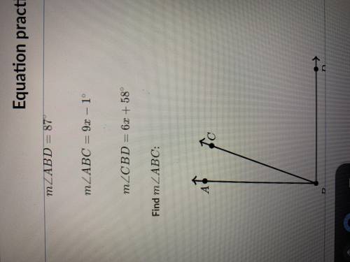 Equation with angle addition can someone answer please