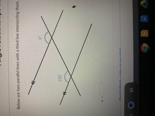 Angle relationships with parallel lines help please answer