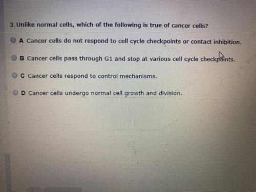 Unlike normal cells , which of the following is true of cancer cells ?