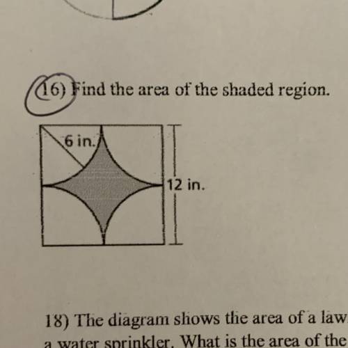I need help with number 16
