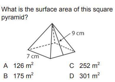 What is the Surface Area of this square pyramid? Just asking for a quick check.