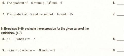 Plz help all i need is 6 and 8 if u want u can do 9