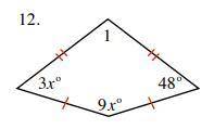 I'M IN NEED OF HELP. Find the measure of each numbered angle.