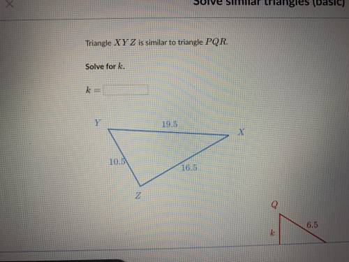 Solve similar triangles can someone please answer help