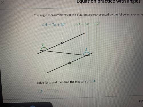 Equation with angles can someone please answer help please