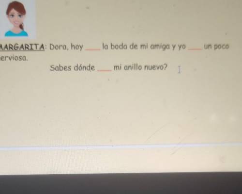 Help me with this Spanish homework it is ser y estar